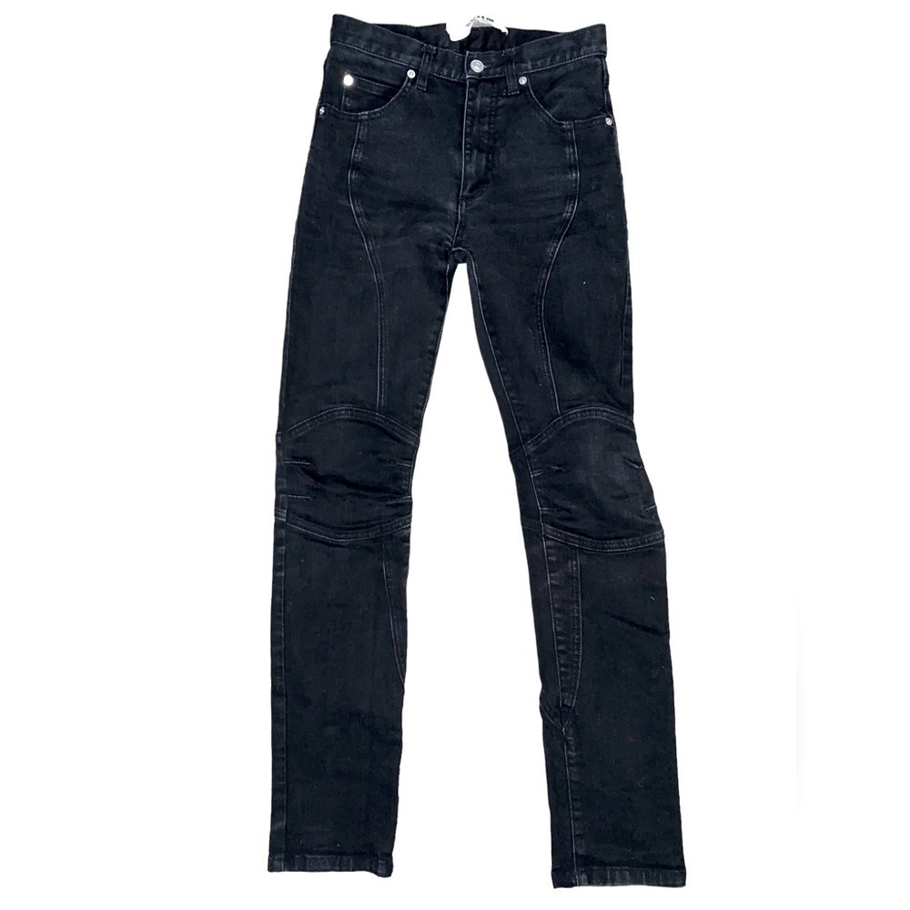 ALYX 1017 9SM Black Double Knee Moto Biker Jeans Size US 30/ EU40